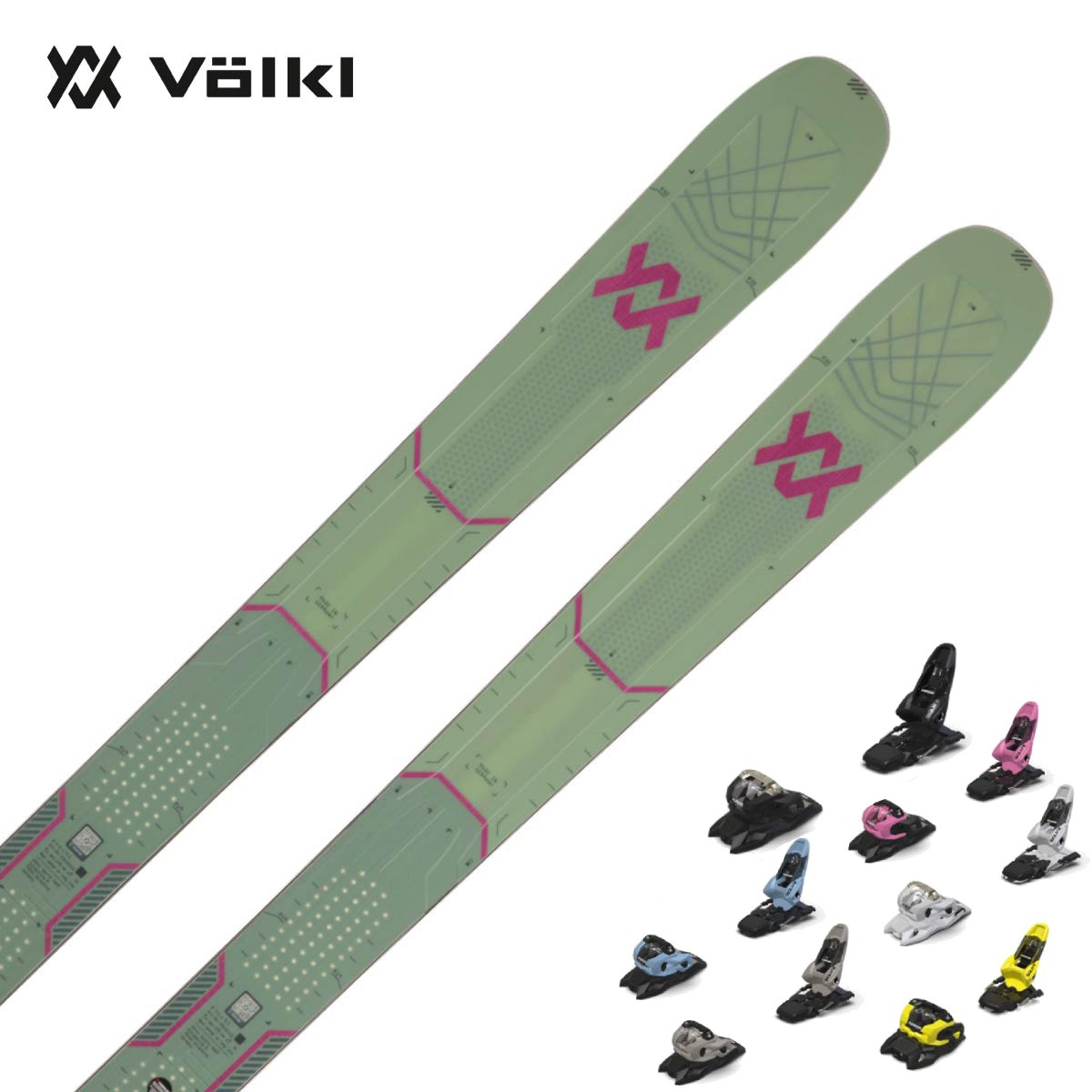 【新款预售】【特殊原因不能发中国】VOLKL〔滑雪板〕＜2027＞MANTRA 102 / V2610111 / +<27>SQUIRE 11