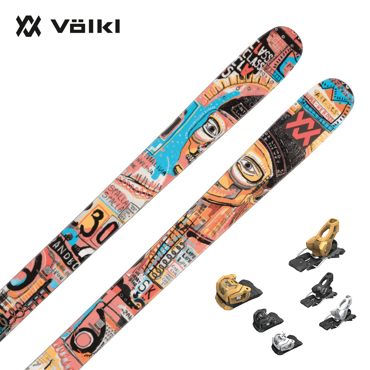 VOLKL〔滑雪板〕＜2027＞REVOLT 104 / V2610154 / +<27>ATTACK LYT 11 GW