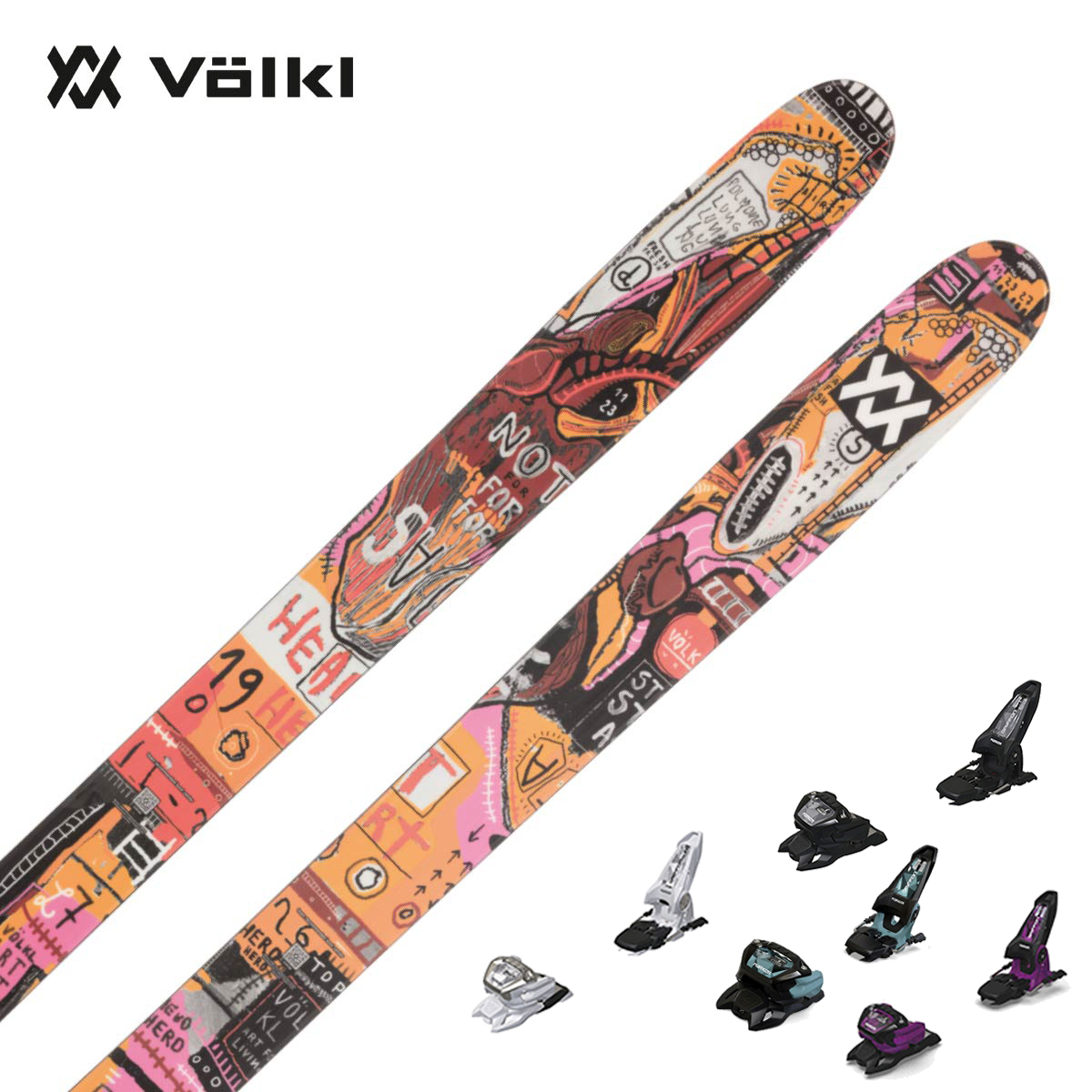 【新款预售】【特殊原因不能发中国】VOLKL〔滑雪板〕＜2027＞REVOLT 112 / V2610153 / +<26>GRIFFON 13 GW