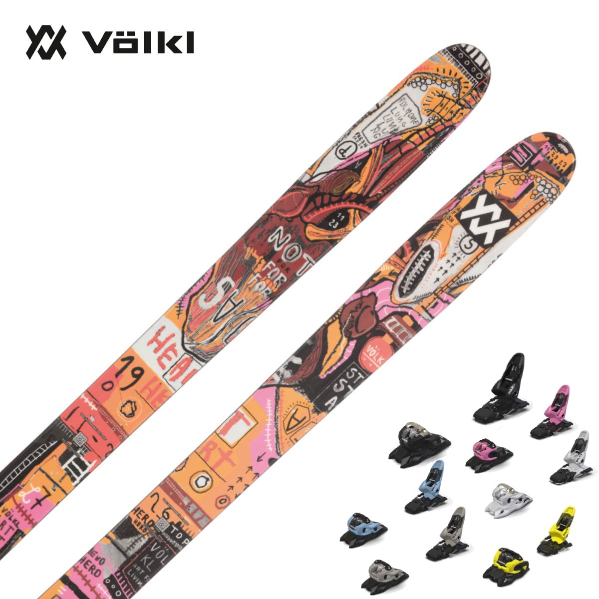 【新款预售】【特殊原因不能发中国】VOLKL〔滑雪板〕＜2027＞REVOLT 112 / V2610153 / +<27>SQUIRE 11