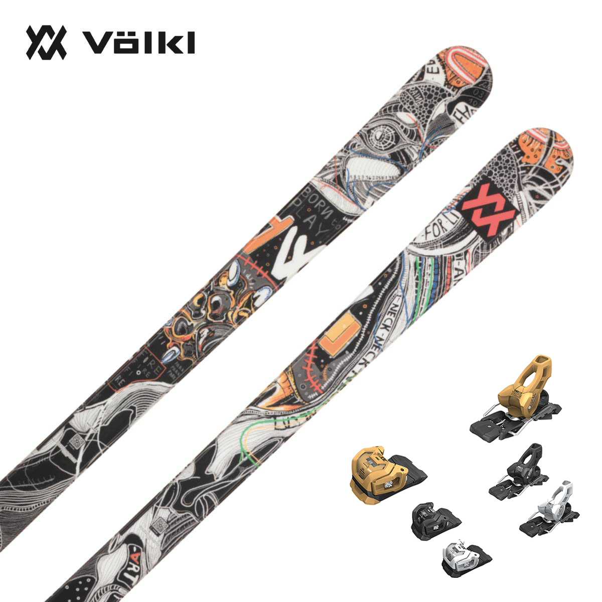 VOLKL〔滑雪板〕＜2027＞REVOLT 81 / V2610162 / +<27>ATTACK LYT 11 GW