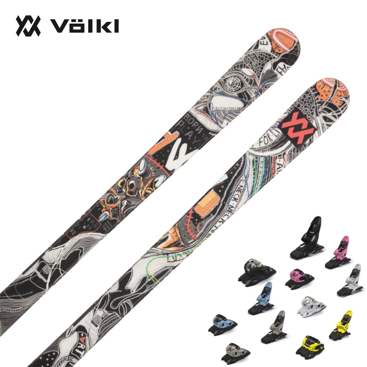 【新款预售】【特殊原因不能发中国】VOLKL〔滑雪板〕＜2027＞REVOLT 81 / V2610162 / +<27>SQUIRE 11