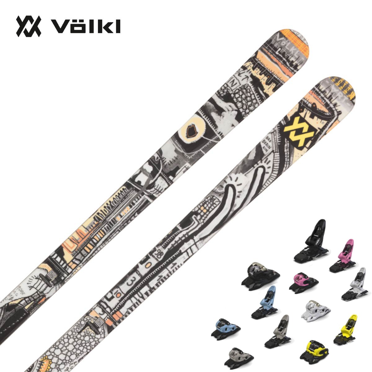 【新款预售】【特殊原因不能发中国】VOLKL〔滑雪板〕＜2027＞REVOLT 86 / V2610160 / +<27>SQUIRE 11