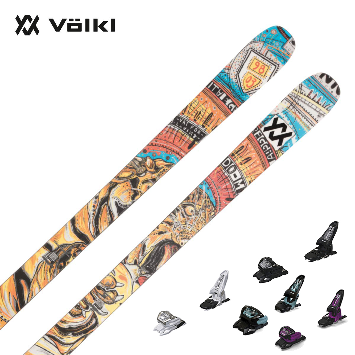 【新款預售】VOLKL〔滑雪板〕＜2027＞REVOLT 90 / V2610157 / +<26>GRIFFON 13 GW