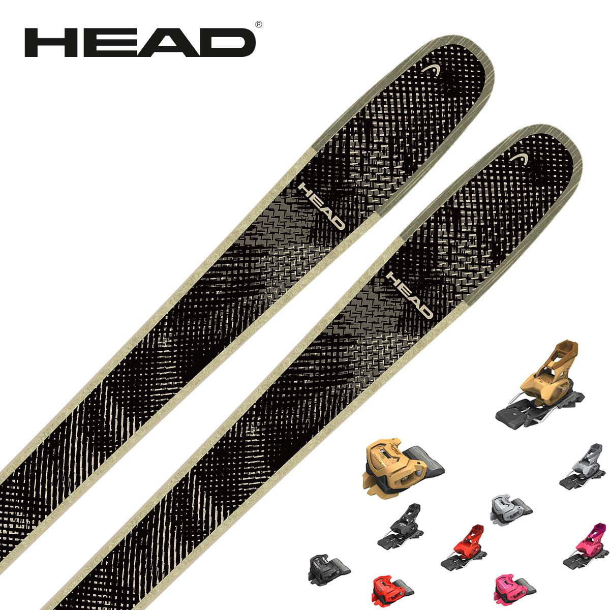 【新款预售】HEAD〔滑雪板〕＜2027＞KORE 94 Ti / 315446 / +<27>ATTACK 14 GW