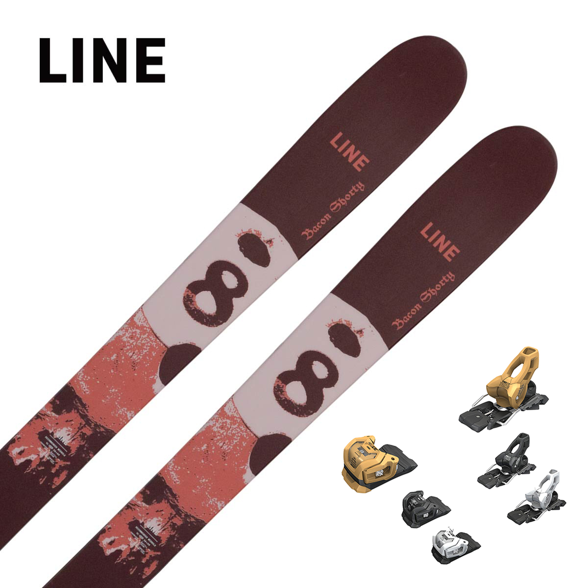 【新款预售】【特殊原因不能发中国】LINE〔滑雪板〕＜2027＞BACON SHORTY / LN261777 / +<27>ATTACK LYT 11 GW