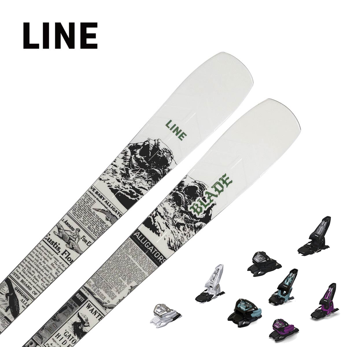 【新款预售】【特殊原因不能发中国】LINE〔滑雪板〕＜2027＞BLADE / LN261753 / +<26>GRIFFON 13 GW