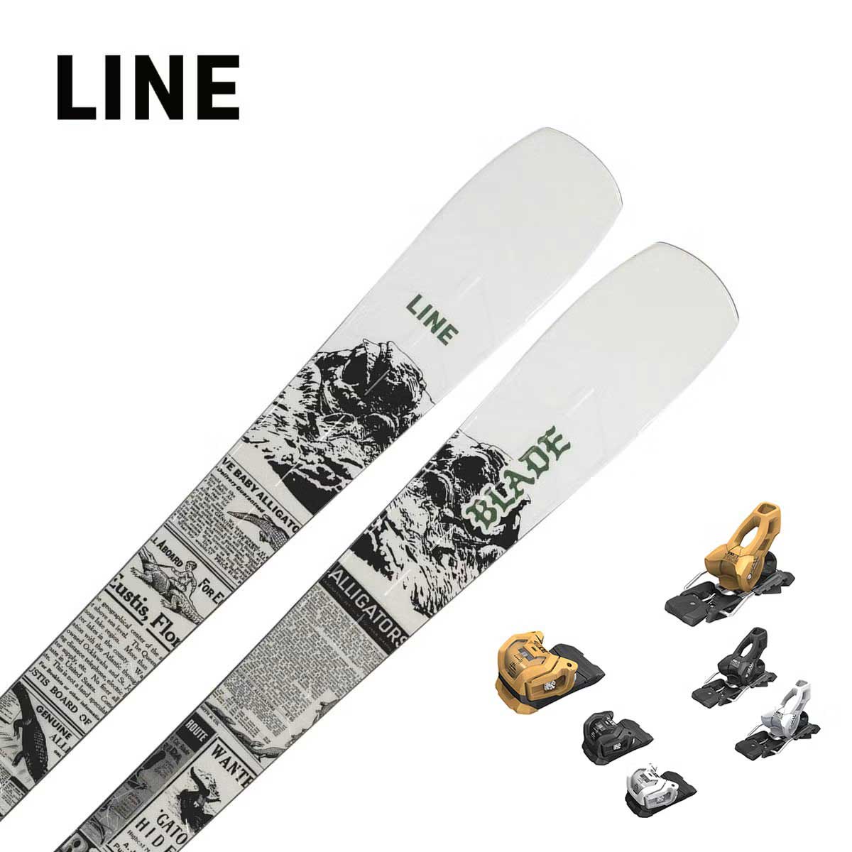 LINE〔滑雪板〕＜2027＞BLADE / LN261753 / +<27>ATTACK LYT 11 GW