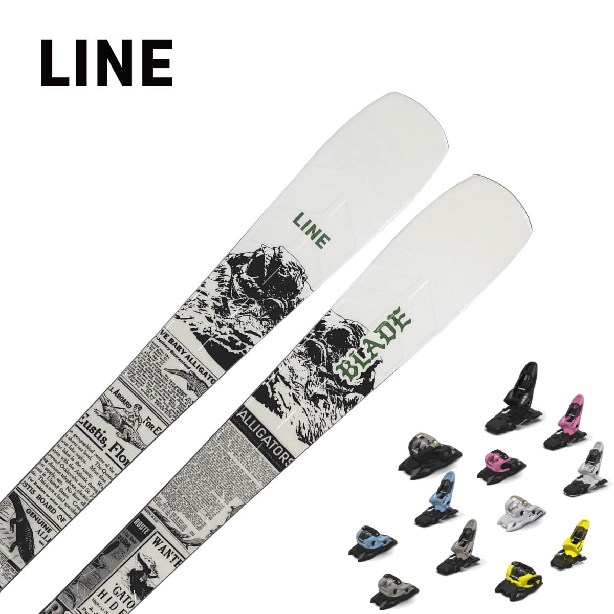 【新款预售】【特殊原因不能发中国】LINE〔滑雪板〕＜2027＞BLADE / LN261753 / +<27>SQUIRE 11