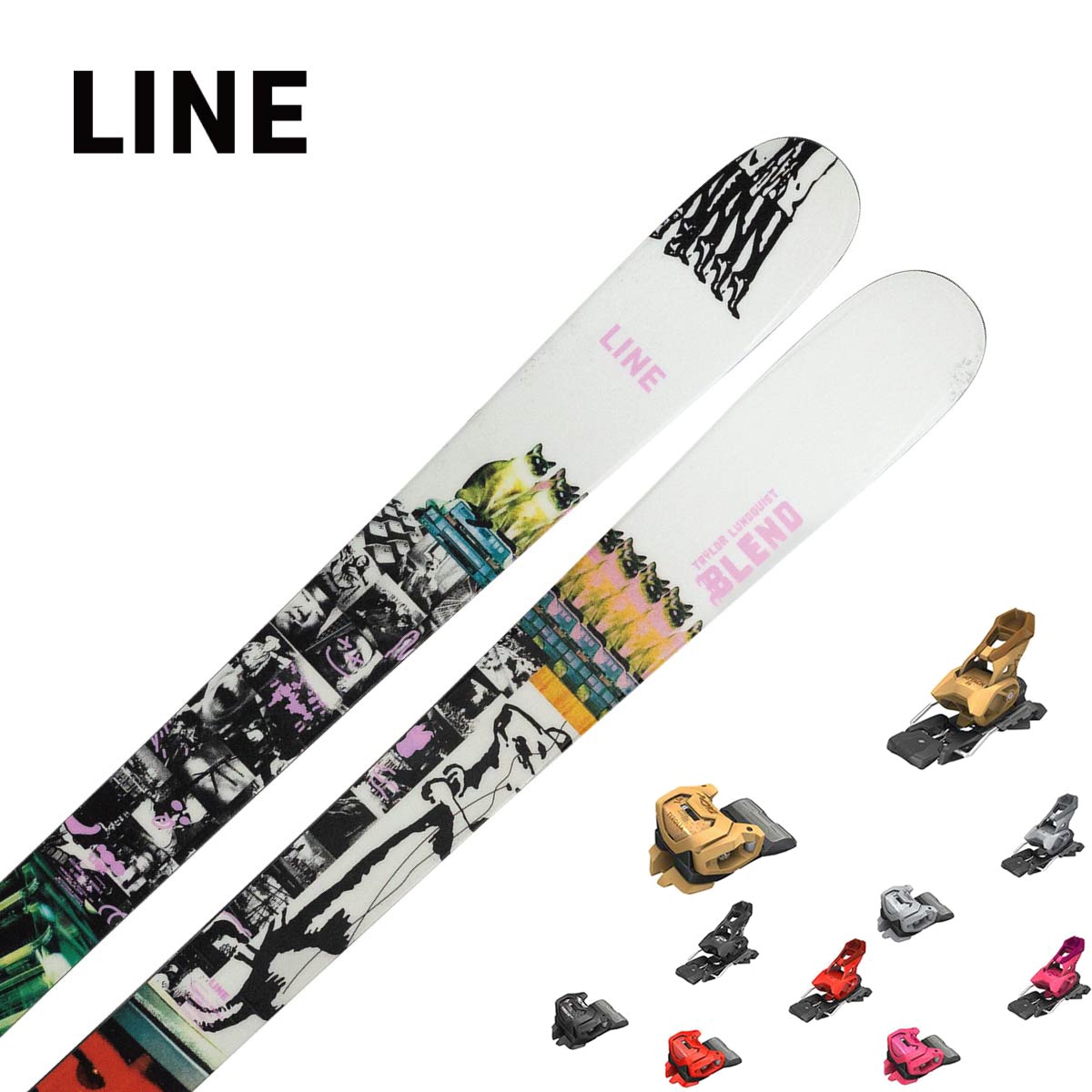 【新款预售】【特殊原因不能发中国】LINE〔滑雪板〕＜2027＞BLEND (TBL) / LN261775 / +<27>ATTACK 14 GW