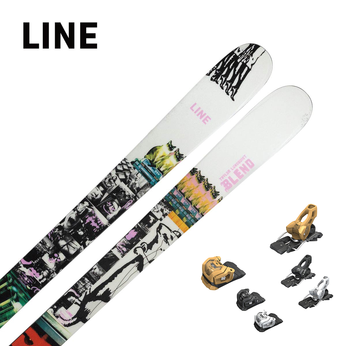 【新款预售】【特殊原因不能发中国】LINE〔滑雪板〕＜2027＞BLEND (TBL) / LN261775 / +<27>ATTACK LYT 11 GW