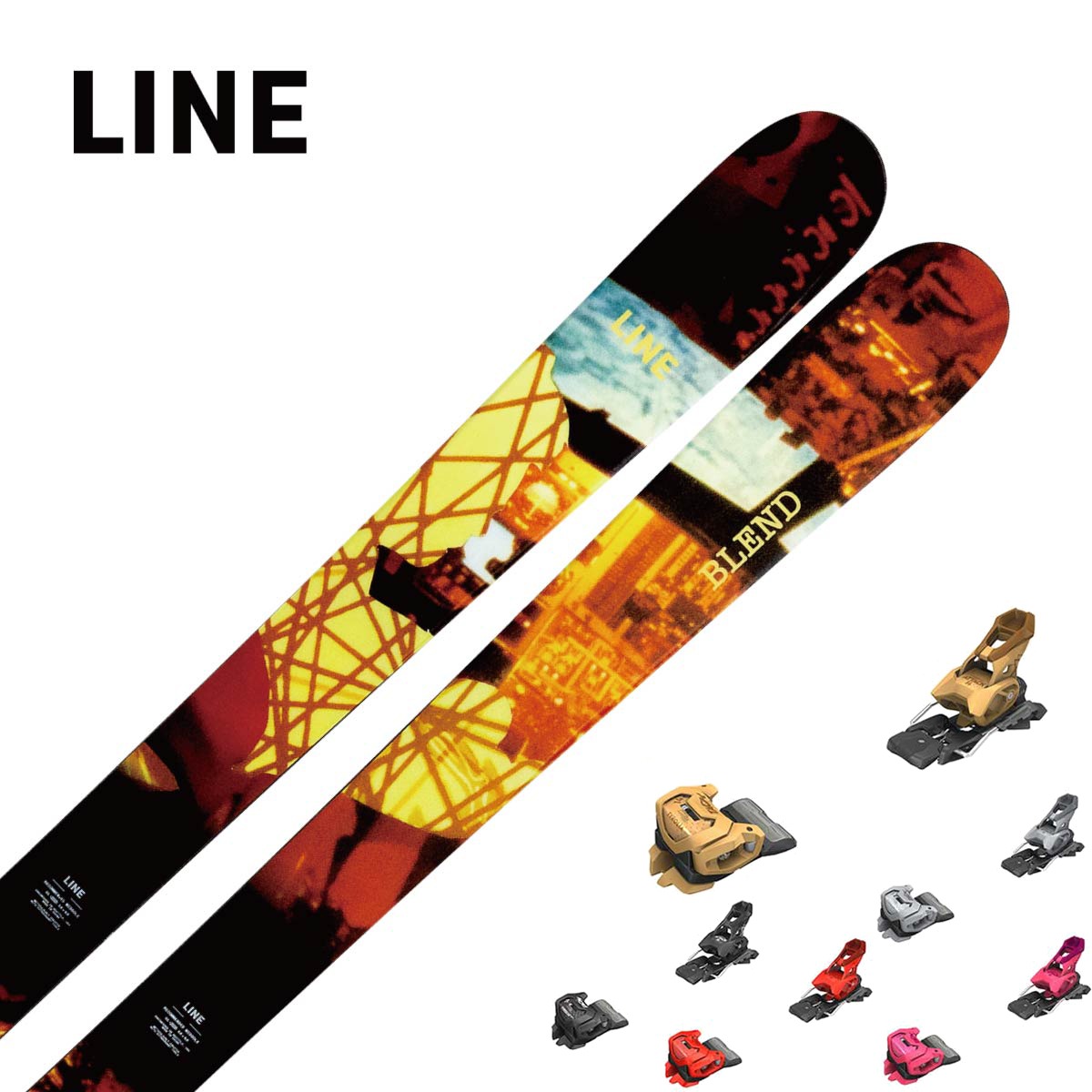 【新款预售】【特殊原因不能发中国】LINE〔滑雪板〕＜2027＞BLEND / LN261774 / +<27>ATTACK 14 GW