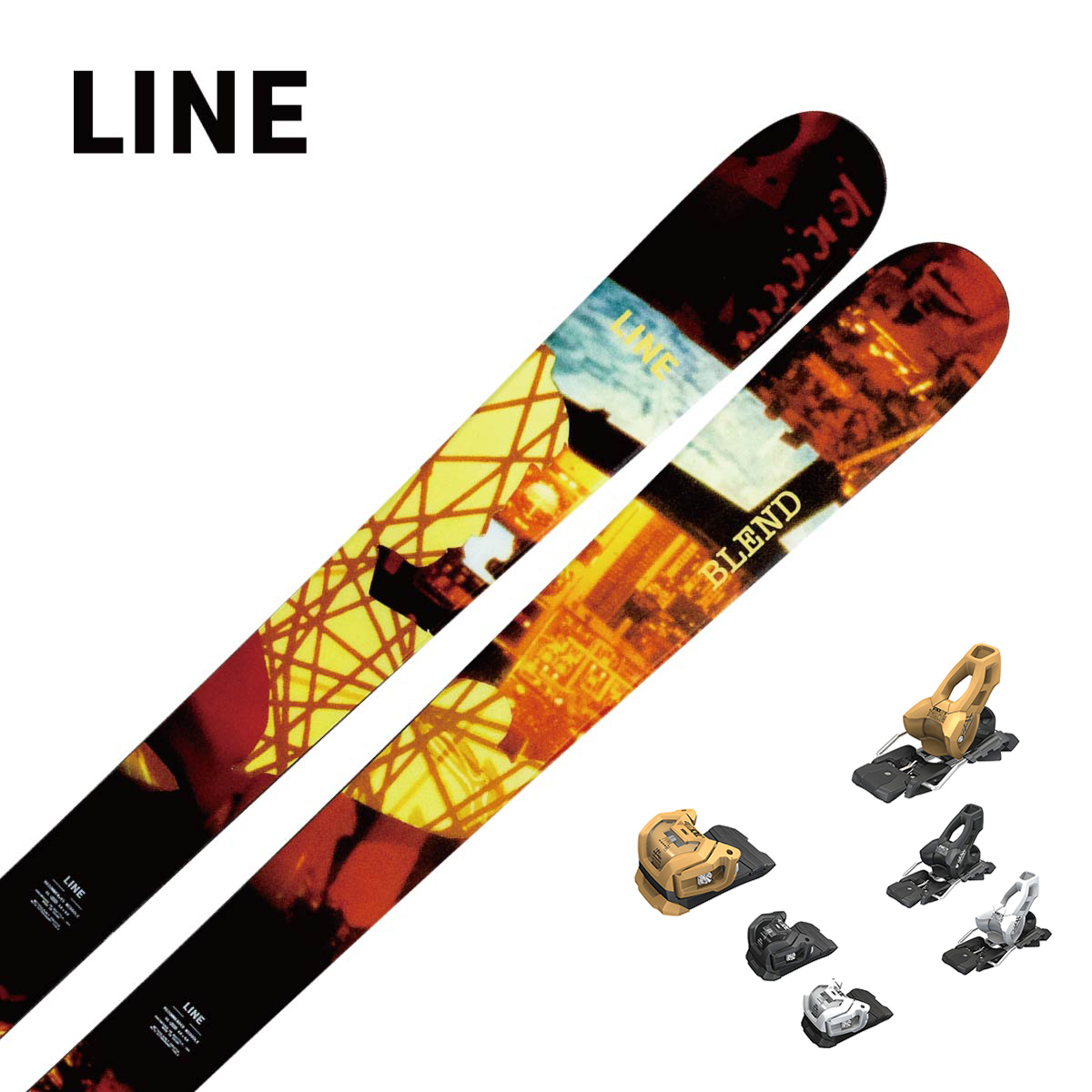 【新款预售】【特殊原因不能发中国】LINE〔滑雪板〕＜2027＞BLEND / LN261774 / +<27>ATTACK LYT 11 GW