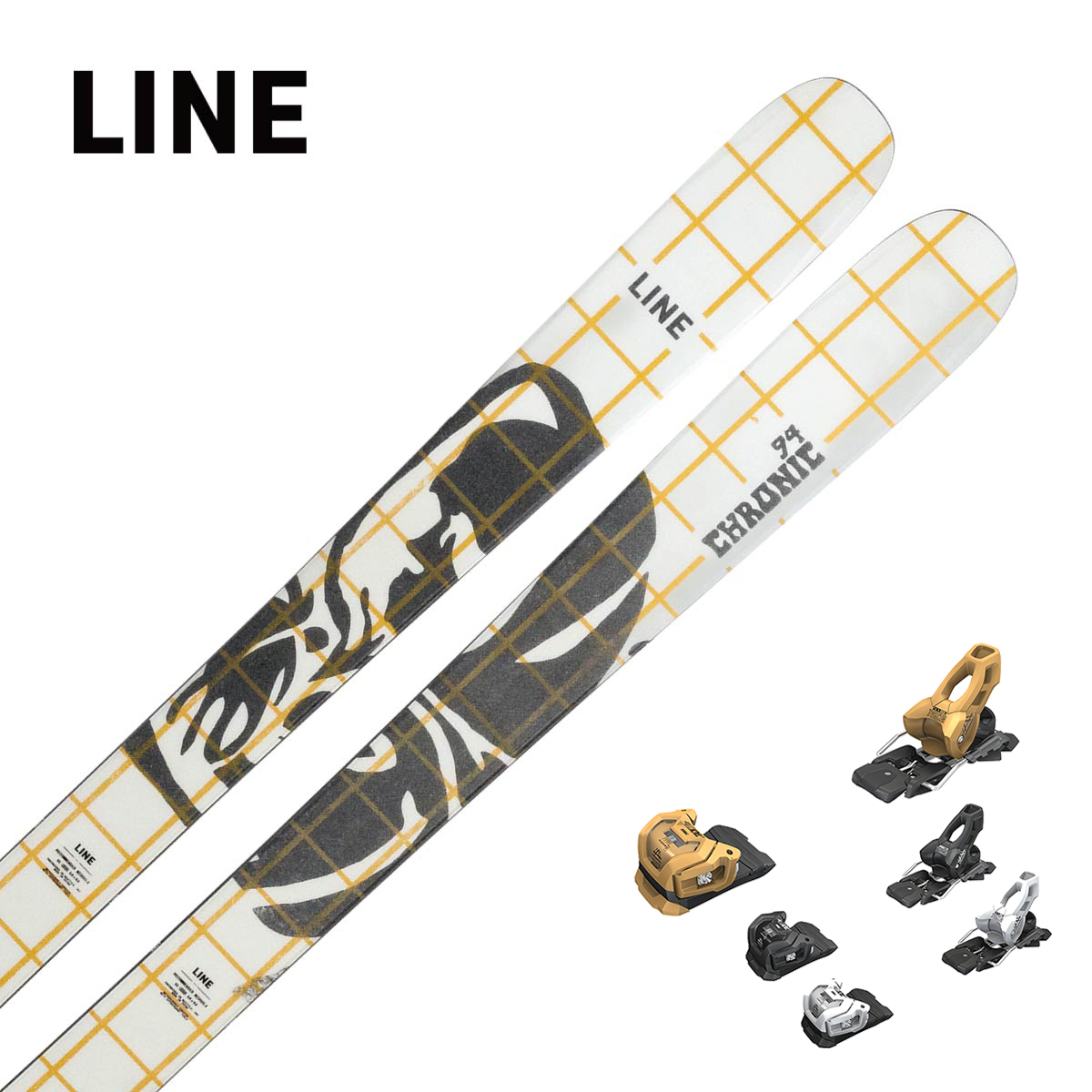 LINE〔滑雪板〕＜2027＞CHRONIC 94 / LN261773 / +<27>ATTACK LYT 11 GW