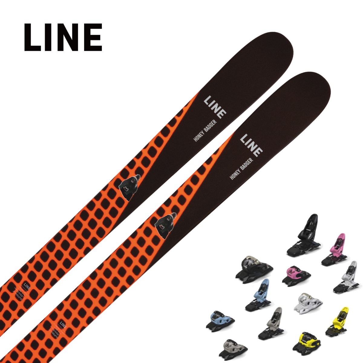 【新款預售】LINE〔滑雪板〕＜2027＞HONEY BADGER / LN261784 / +<27>SQUIRE 11