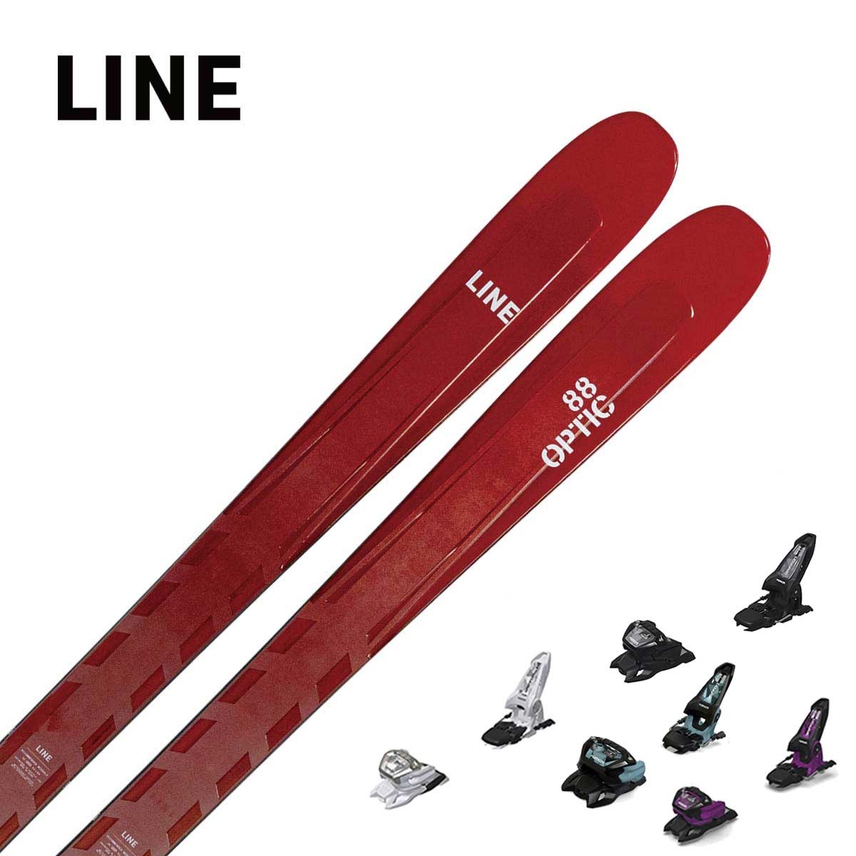 【新款预售】【特殊原因不能发中国】LINE〔滑雪板〕＜2027＞OPTIC 88 / LN261761 / +<26>GRIFFON 13 GW