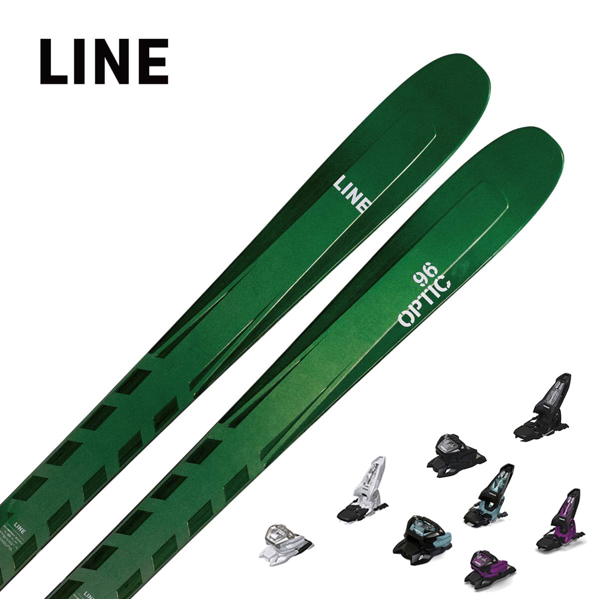 【新款预售】【特殊原因不能发中国】LINE〔滑雪板〕＜2027＞OPTIC 96 / LN261759 / +<26>GRIFFON 13 GW