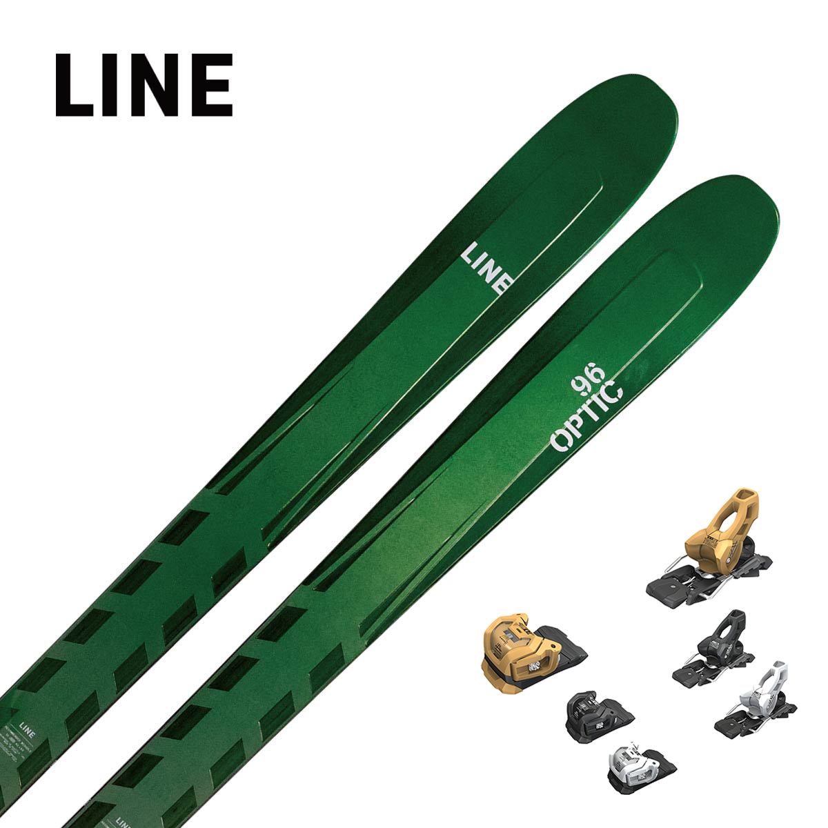 LINE〔滑雪板〕＜2027＞OPTIC 96 / LN261759 / +<27>ATTACK LYT 11 GW