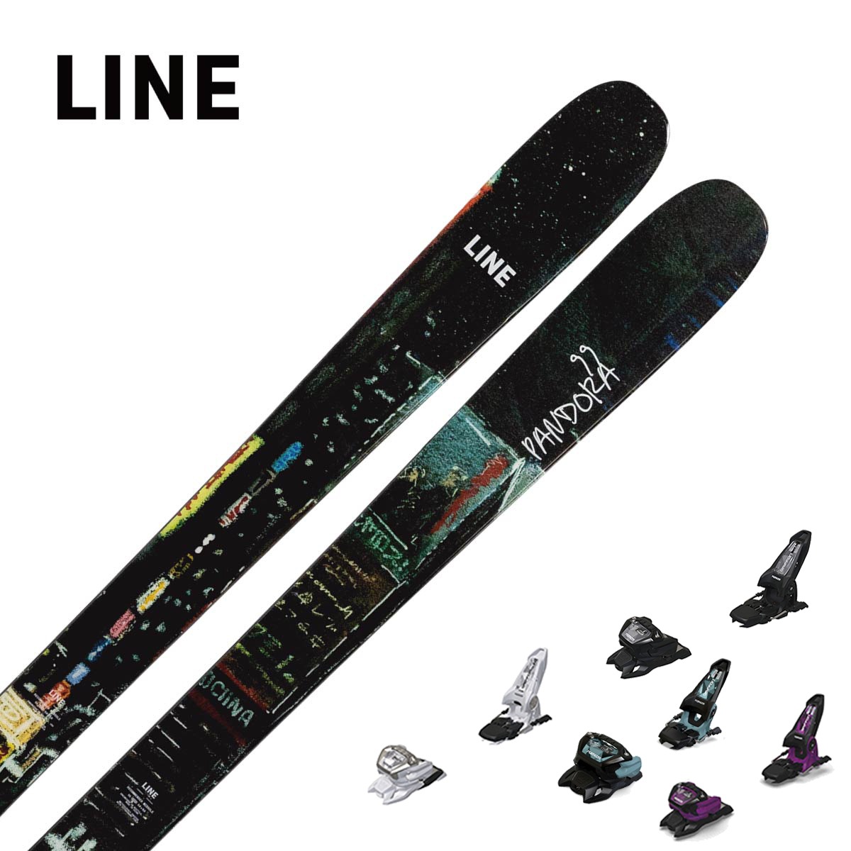 【新款预售】【特殊原因不能发中国】LINE〔滑雪板〕＜2027＞PANDORA 99 / LN261764 / +<26>GRIFFON 13 GW