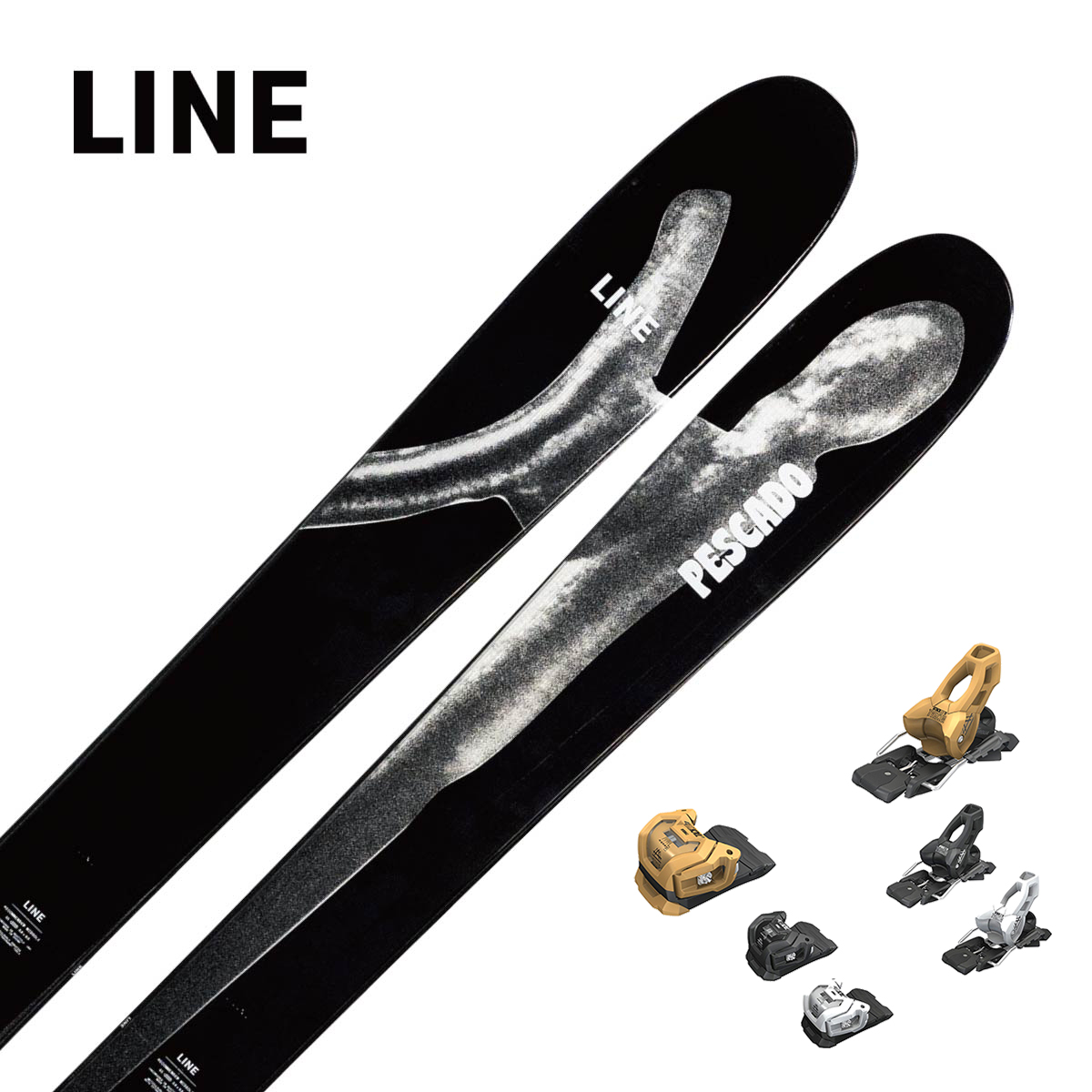LINE〔滑雪板〕＜2027＞PESCADO / LN261749 / +<27>ATTACK LYT 11 GW