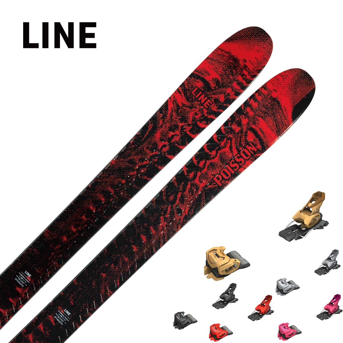 【新款預售】LINE〔滑雪板〕＜2027＞POISSON / LN261750 / +<27>ATTACK 14 GW
