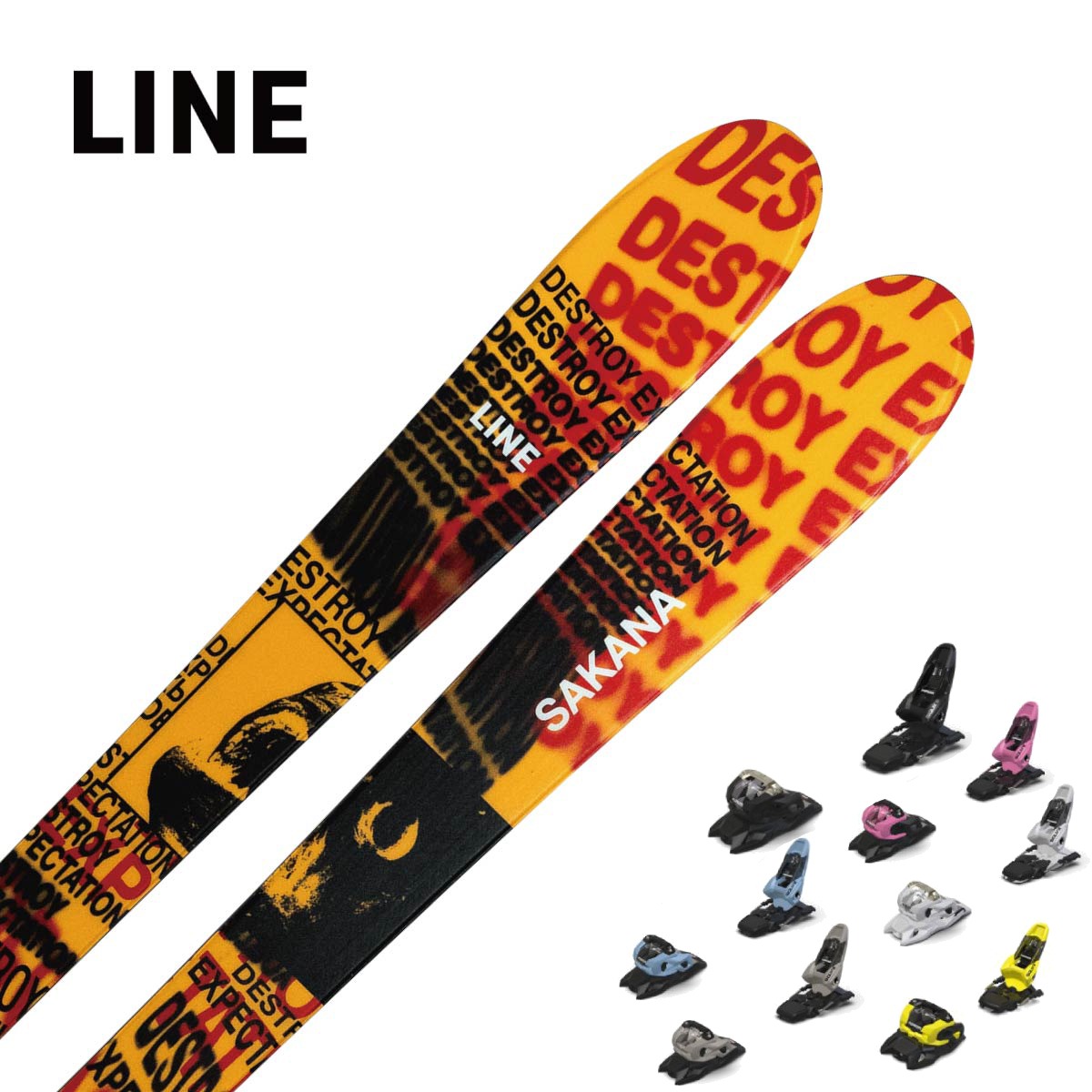 【新款预售】【特殊原因不能发中国】LINE〔滑雪板〕＜2027＞SAKANA / LN261751 / +<27>SQUIRE 11