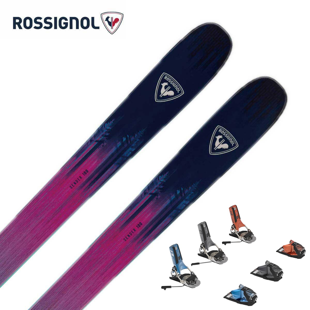 【新款预售】ROSSIGNOL〔滑雪板〕＜2027＞SENDER 100 OPEN / RAPMS01 / +<27>PIVOT 2.0 11 GW