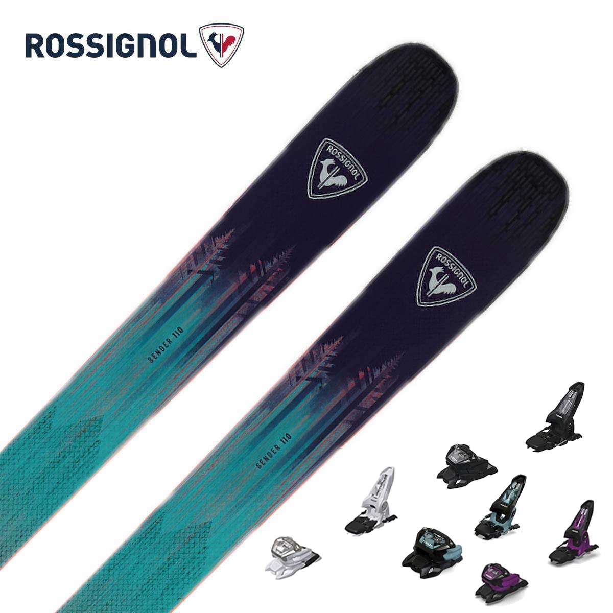 【新款预售】ROSSIGNOL〔滑雪板〕＜2027＞SENDER 110 OPEN / RAPMB01 / +<26>GRIFFON 13 GW