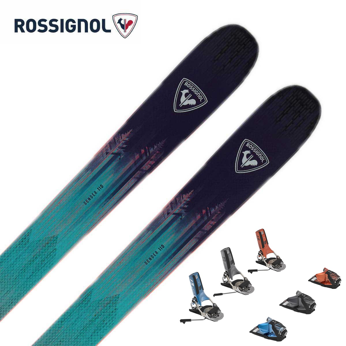 【新款预售】ROSSIGNOL〔滑雪板〕＜2027＞SENDER 110 OPEN / RAPMB01 / +<27>PIVOT 2.0 11 GW