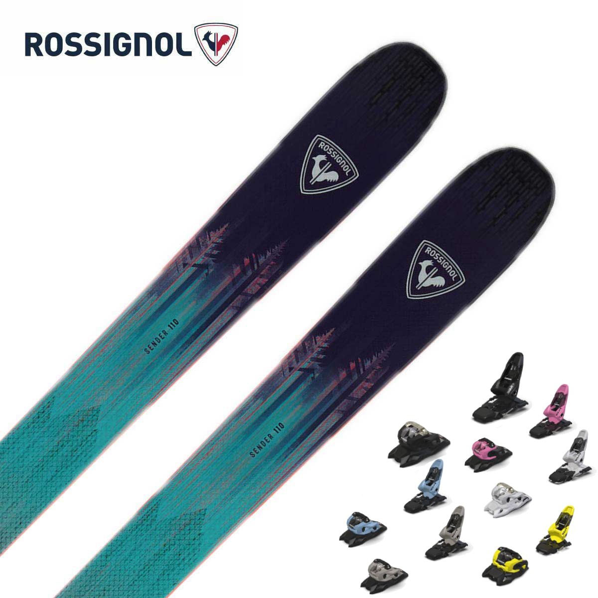 【新款预售】ROSSIGNOL〔滑雪板〕＜2027＞SENDER 110 OPEN / RAPMB01 / +<27>SQUIRE 11