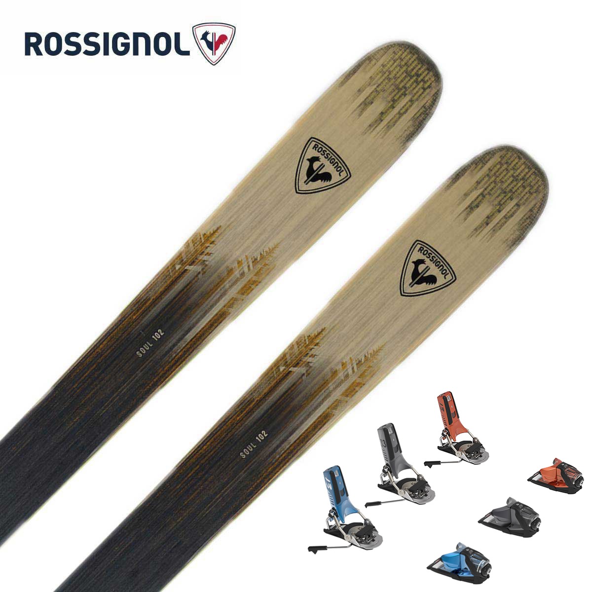 【新款预售】ROSSIGNOL〔滑雪板〕＜2027＞SOUL 102 OPEN / RAPMR03 / +<27>PIVOT 2.0 13 GW