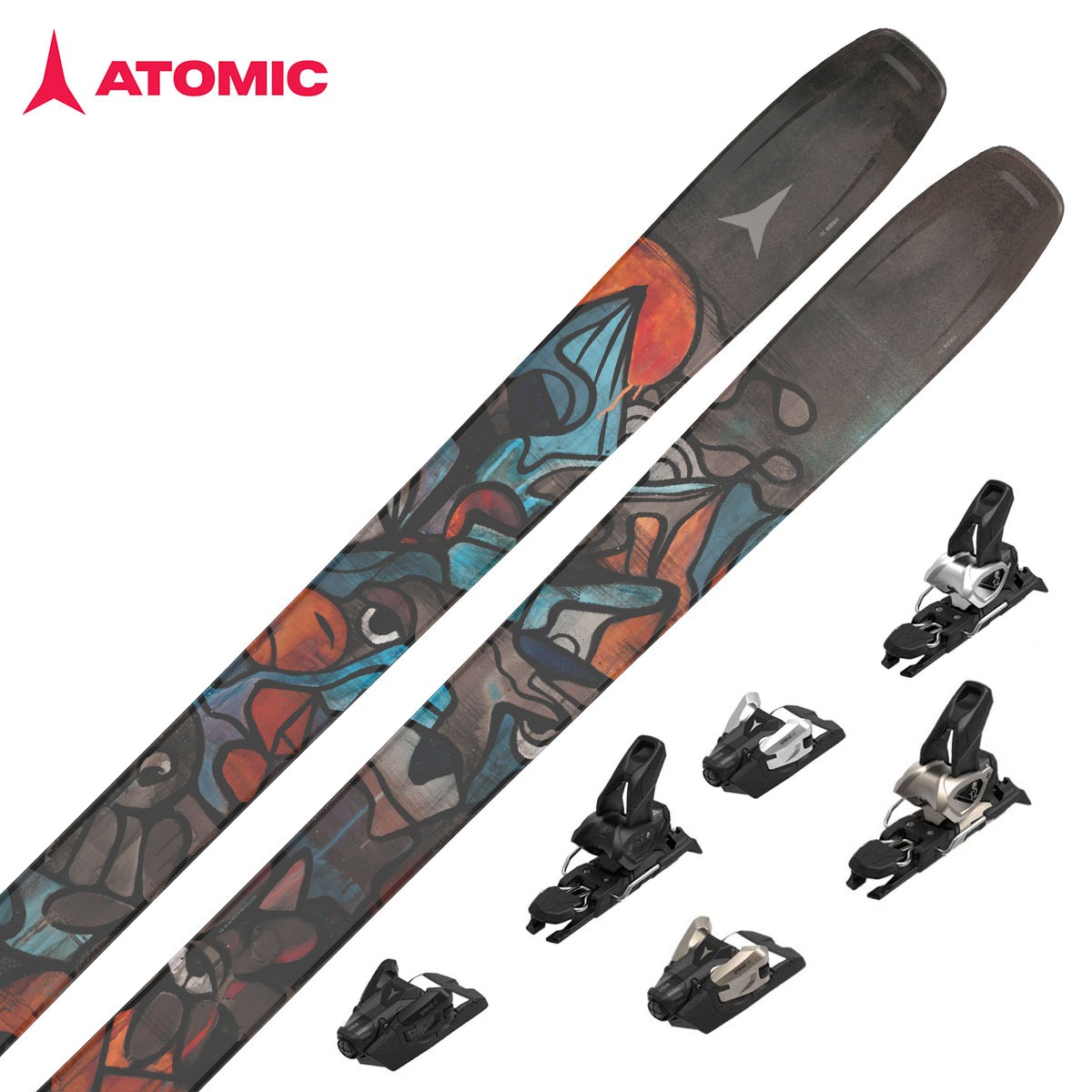 ATOMIC〔滑雪板〕＜2026＞BENT 100 / AA0030694 / + <27>ATOMIC STRIVE 12 GW