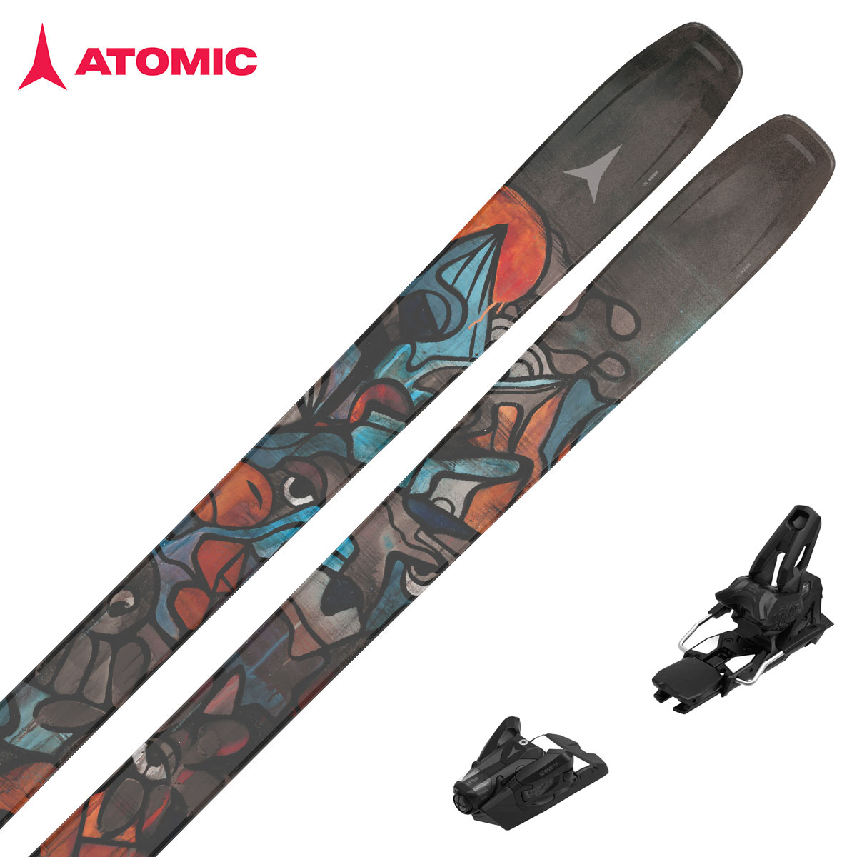 〔20260817〕ATOMIC〔Skis〕＜2026＞BENT 100 / AA0030694 / + <27>ATOMIC STRIVE 14 MN