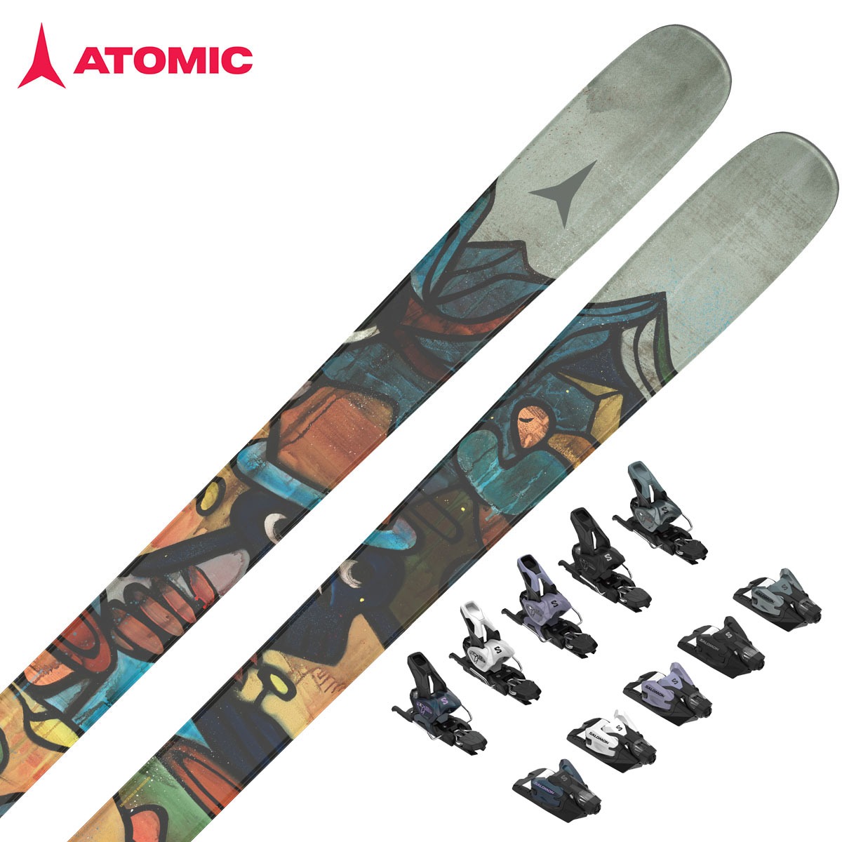 ATOMIC〔滑雪板〕＜2026＞BENT 85 / AA0030698 / + <27>SALOMON STRIVE 12 GW