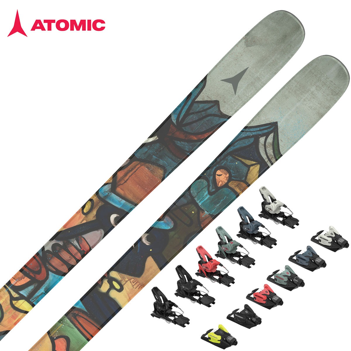 ATOMIC〔滑雪板〕＜2026＞BENT 85 / AA0030698 / + <27>SALOMON STRIVE 14 GW