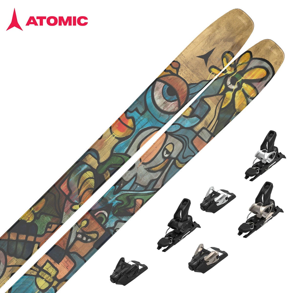 ATOMIC〔滑雪板〕＜2026＞BENT CHETLER 120 / AA0030690 / + <27>ATOMIC STRIVE 12 GW