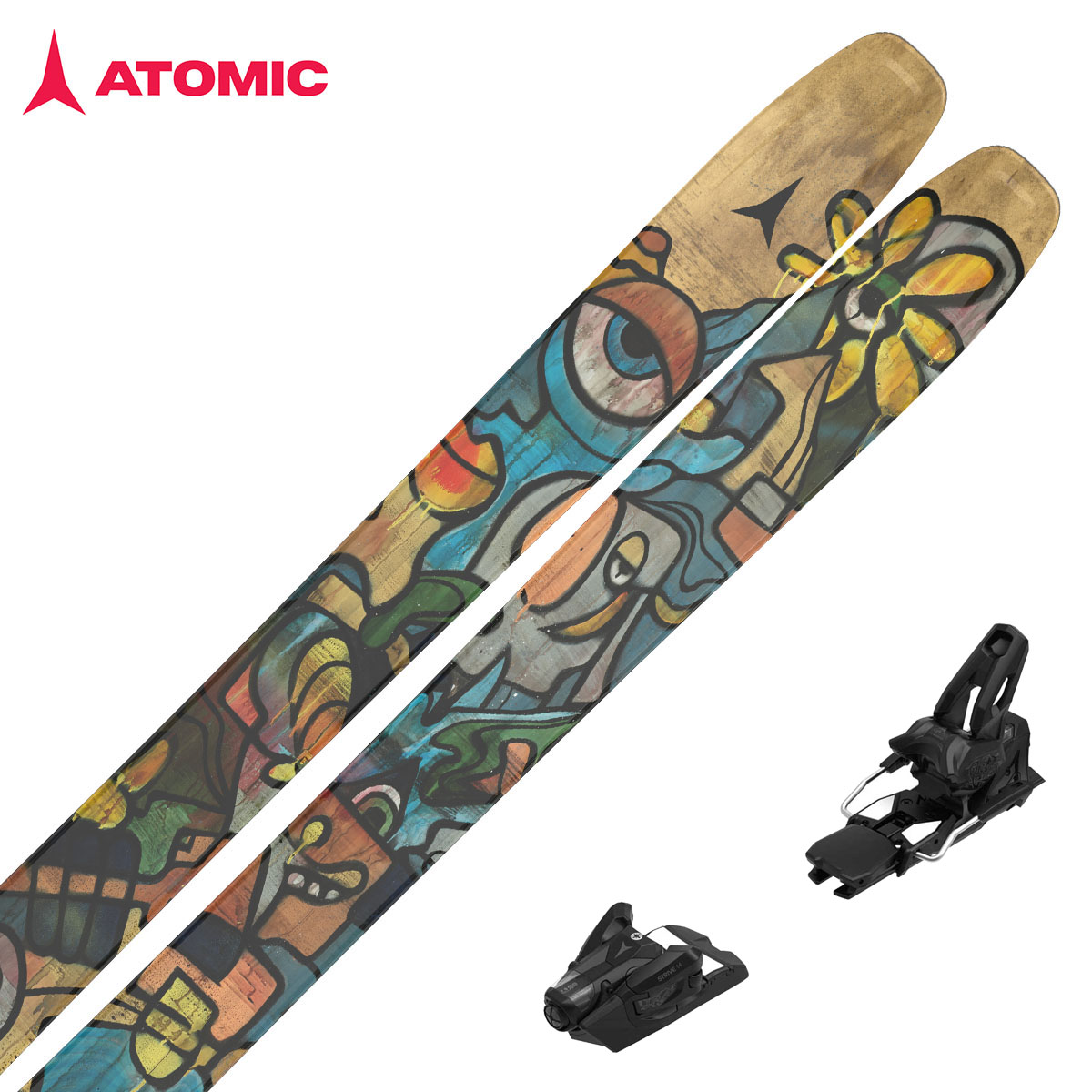 〔20260817〕ATOMIC〔Skis〕＜2026＞BENT CHETLER 120 / AA0030690 / + <27>ATOMIC STRIVE 14 MN