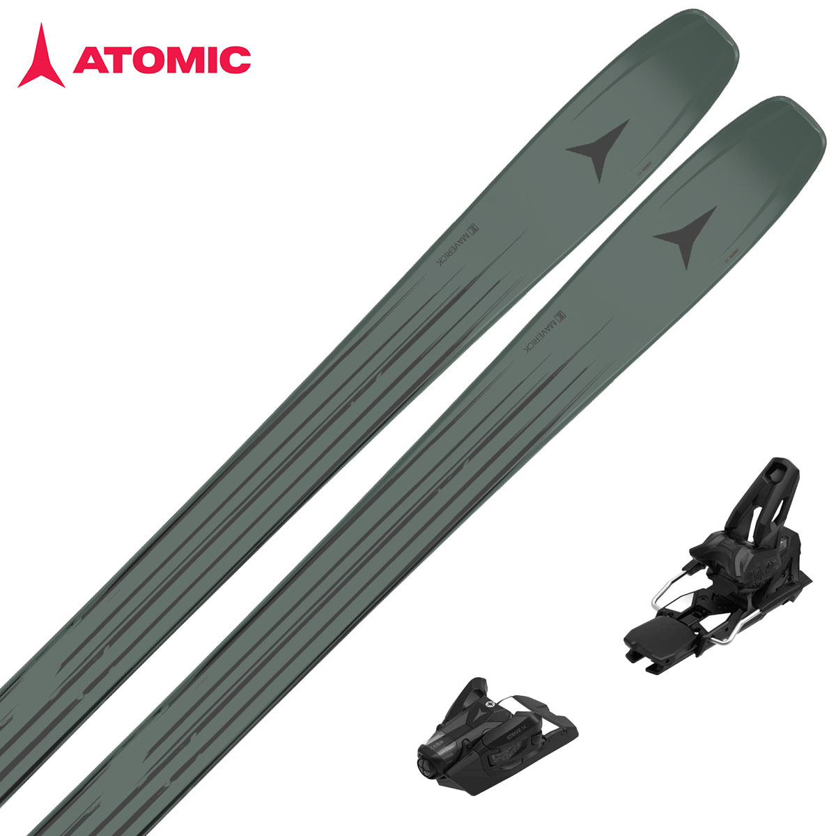 〔20260817〕ATOMIC〔Skis〕＜2026＞MAVERICK 96 CTI / AA0030682 / + <27>ATOMIC STRIVE 14 MN