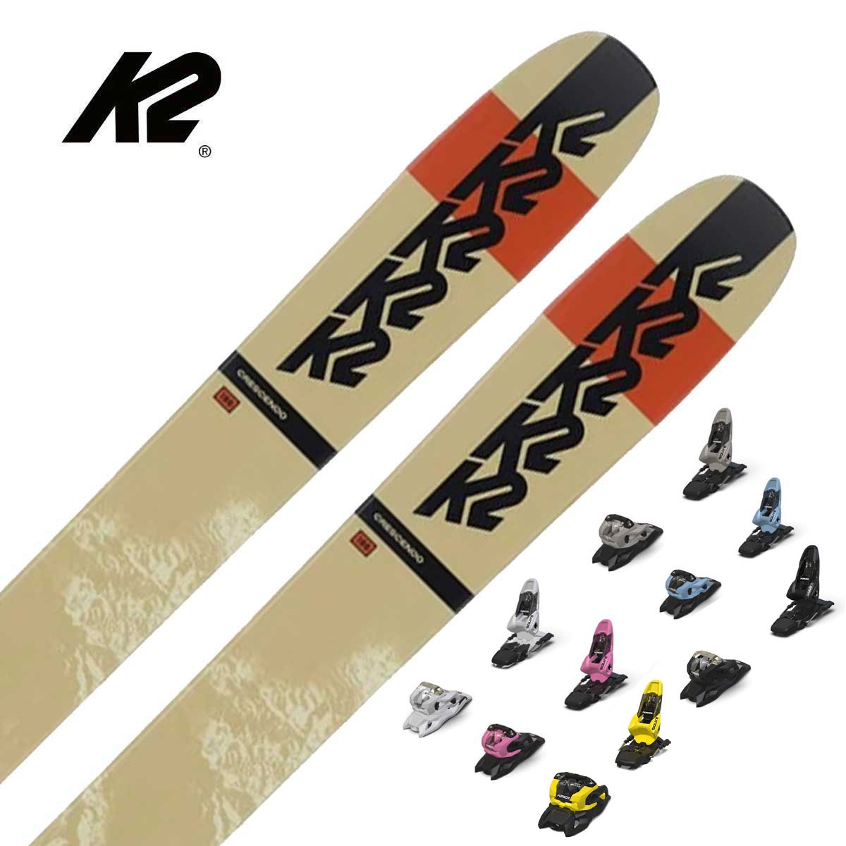 K2〔滑雪板〕＜2026＞CRESCENDO / S230301901 / + <27>SQUIRE 11