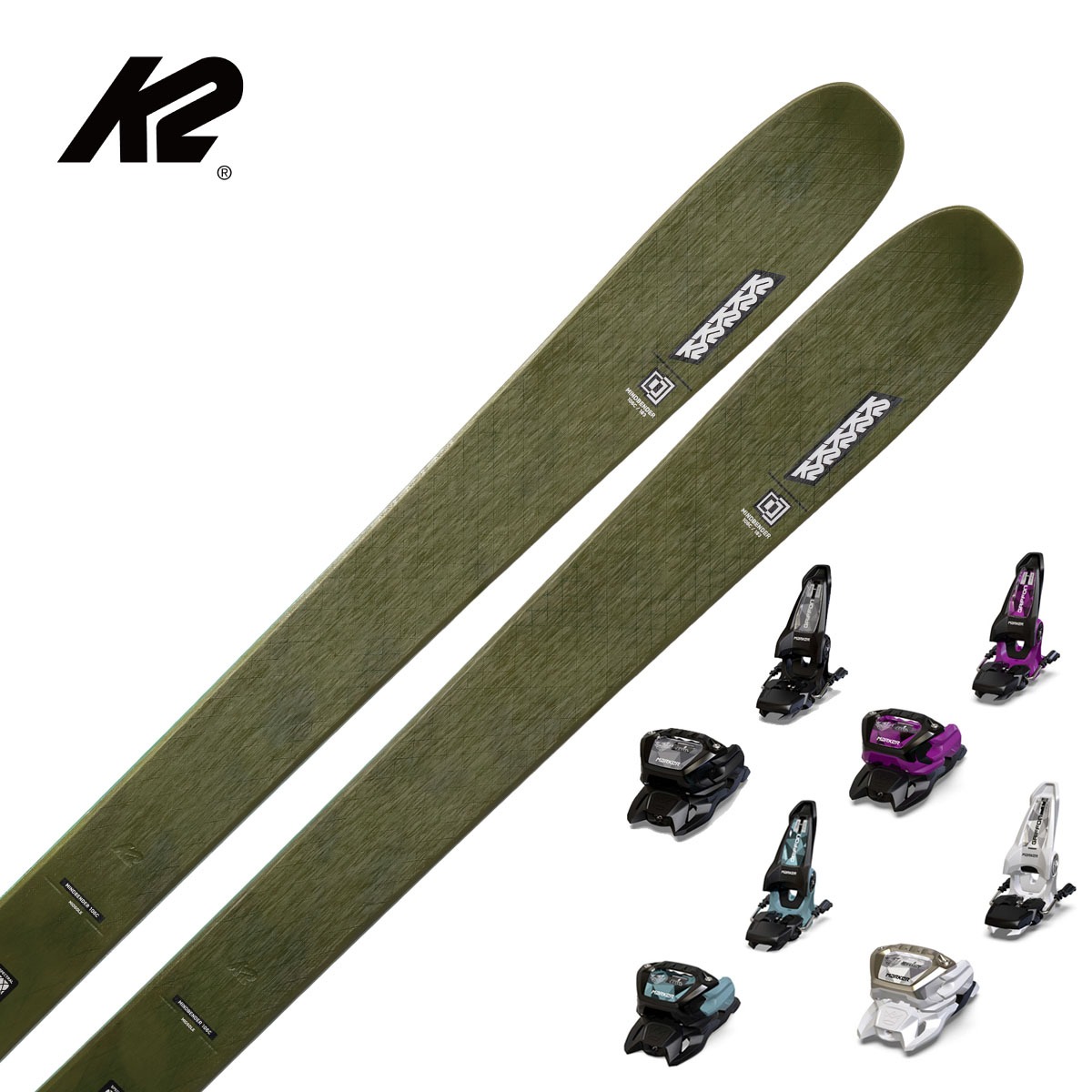 K2〔滑雪板〕＜2026＞MINDBENDER 106C / KS250943 / + <26>GRIFFON 13 GW
