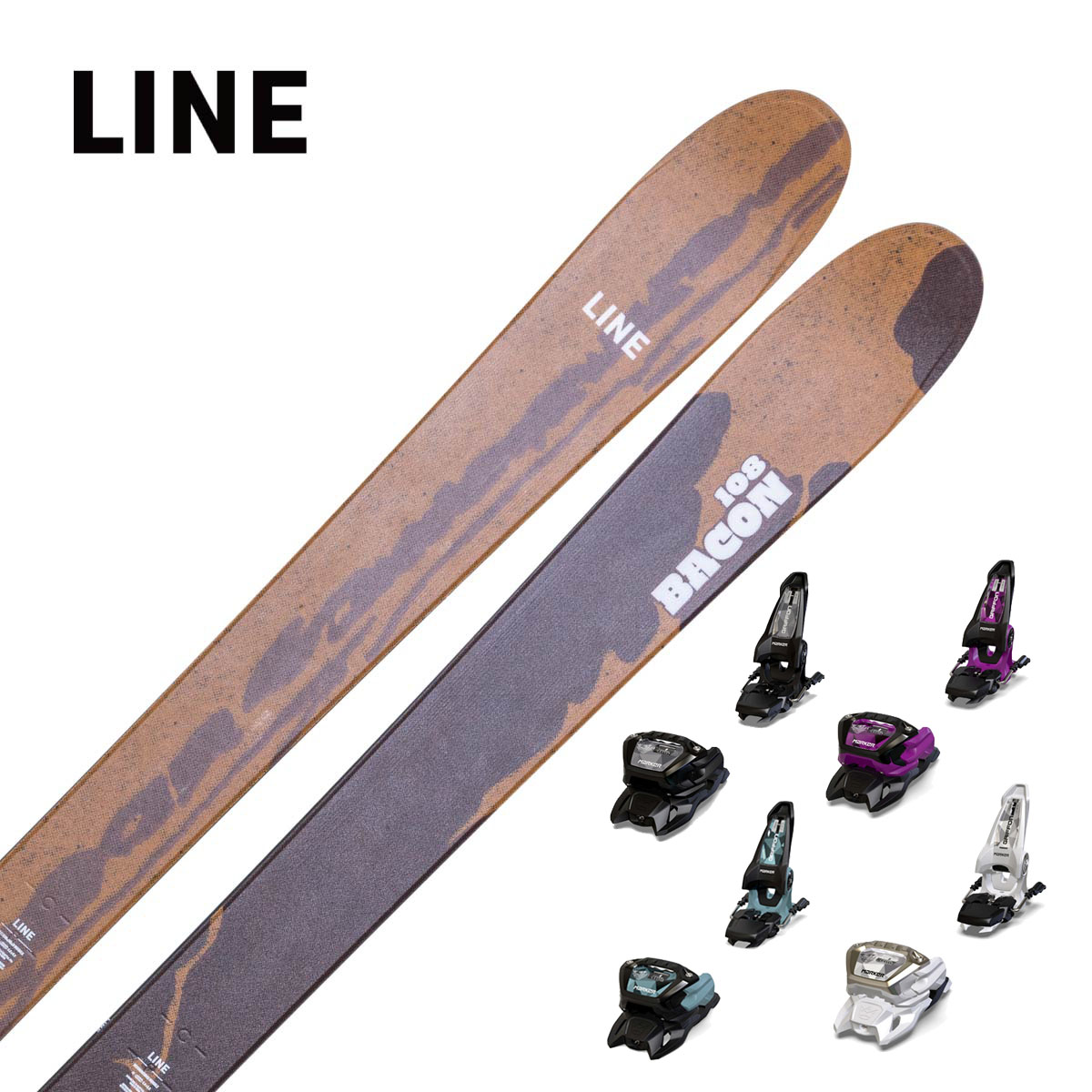 LINE〔滑雪板〕＜2026＞BACON 108 / LN250928 / + <26>GRIFFON 13 GW