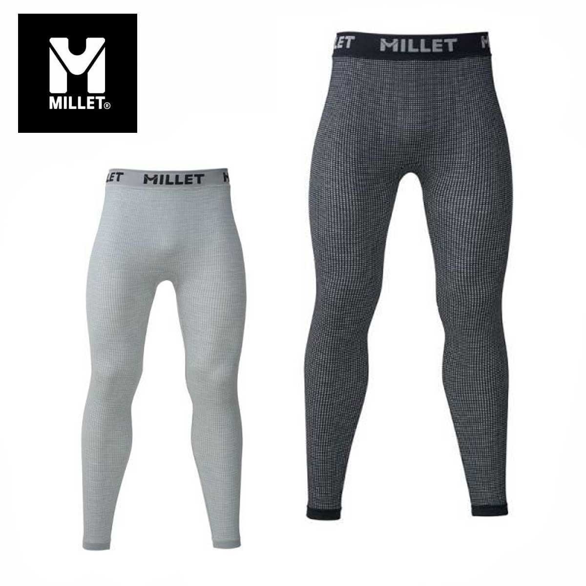 MILLET〔緊身褲 男款〕＜2026＞WAFFLE WOOL TIGHTS M / MIV01976