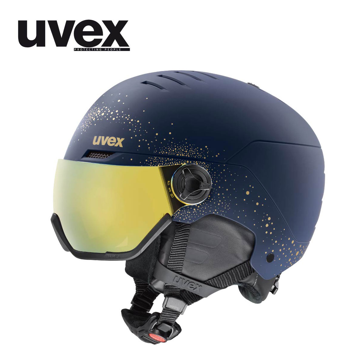 UVEX〔滑雪头盔 女款〕＜2026＞WANTED VISOR WE