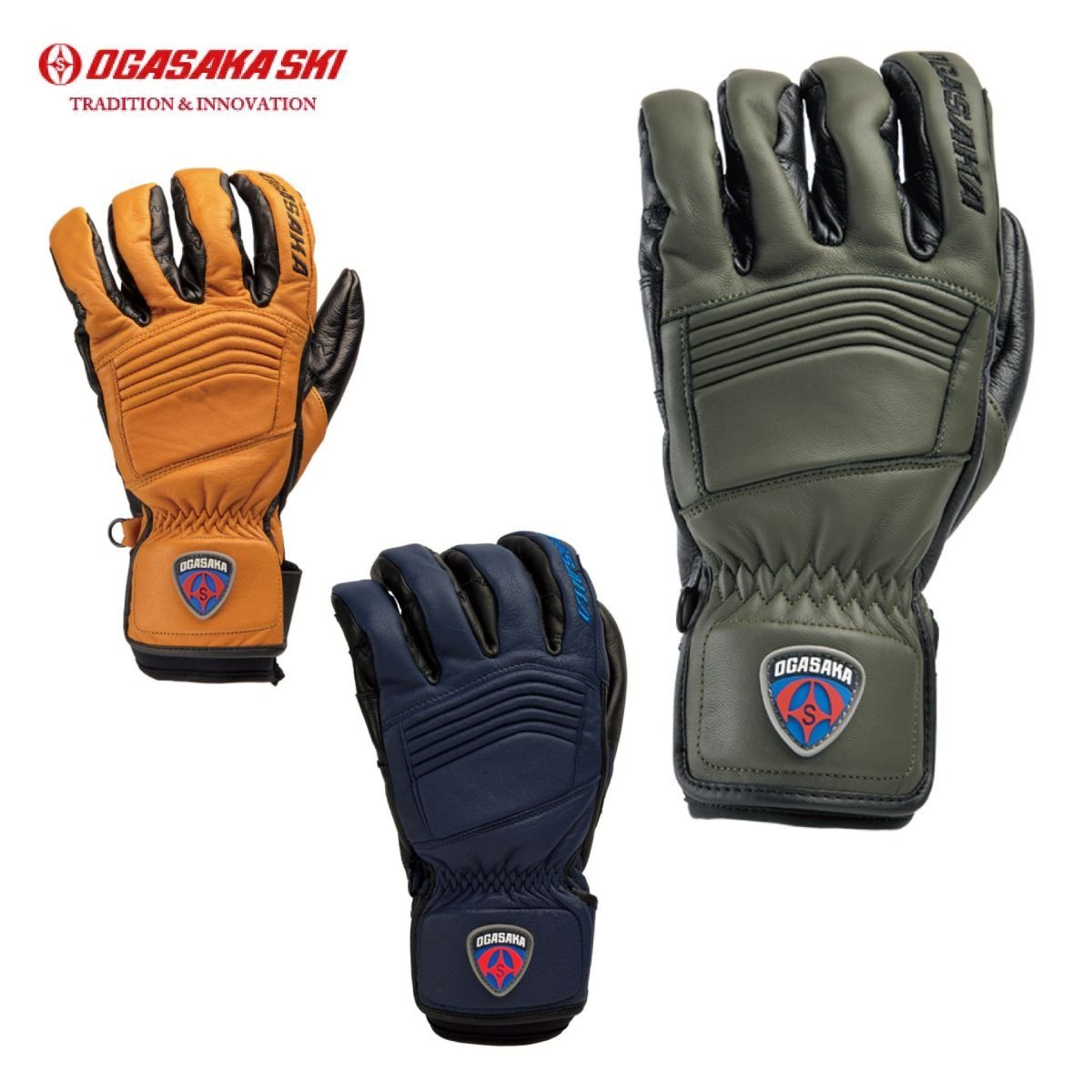 〔20261029〕【No Overseas Shipping】OGASAKA〔Ski Gloves〕＜2027＞GA / CA / 13200410L