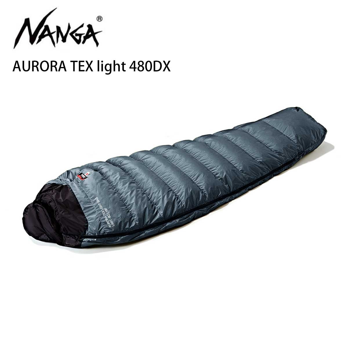 〔20261029〕NANGA〔Sleeping Bag〕＜2026＞AURORA TEX LIGHT 480DX / N2620-2A032E