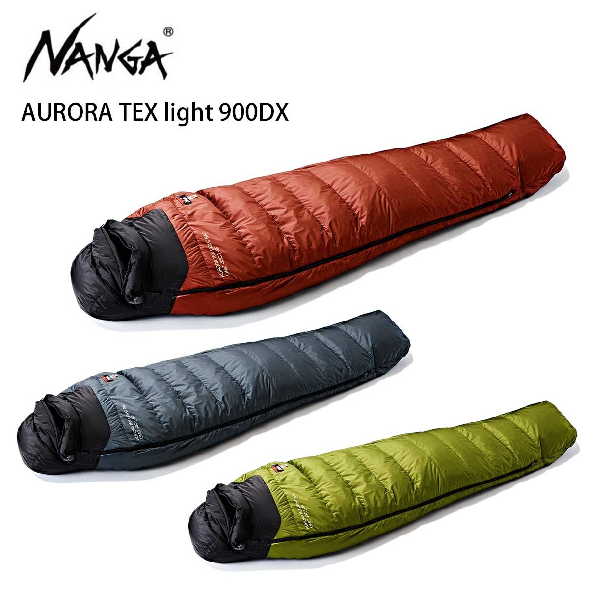 〔20261029〕NANGA〔Sleeping Bag〕＜2026＞AURORA TEX LIGHT 900DX / N2620-2A035E