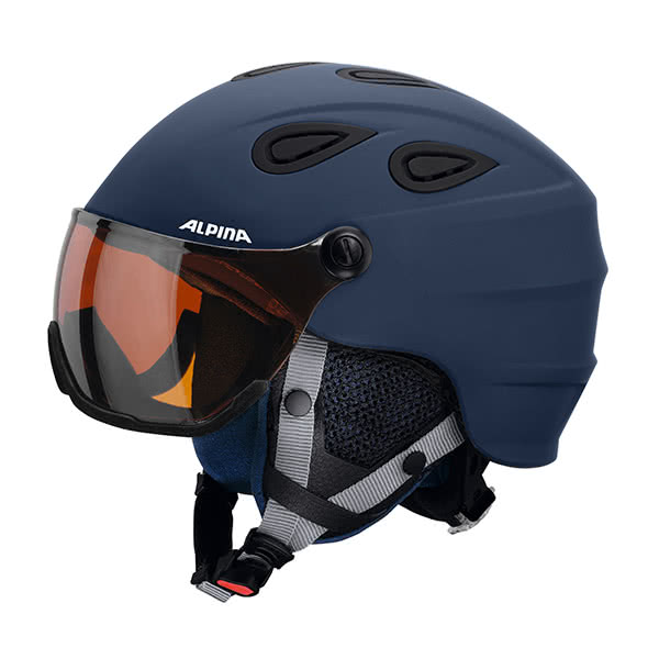 alpina〔滑雪头盔 2017>grap visor hm〔hm