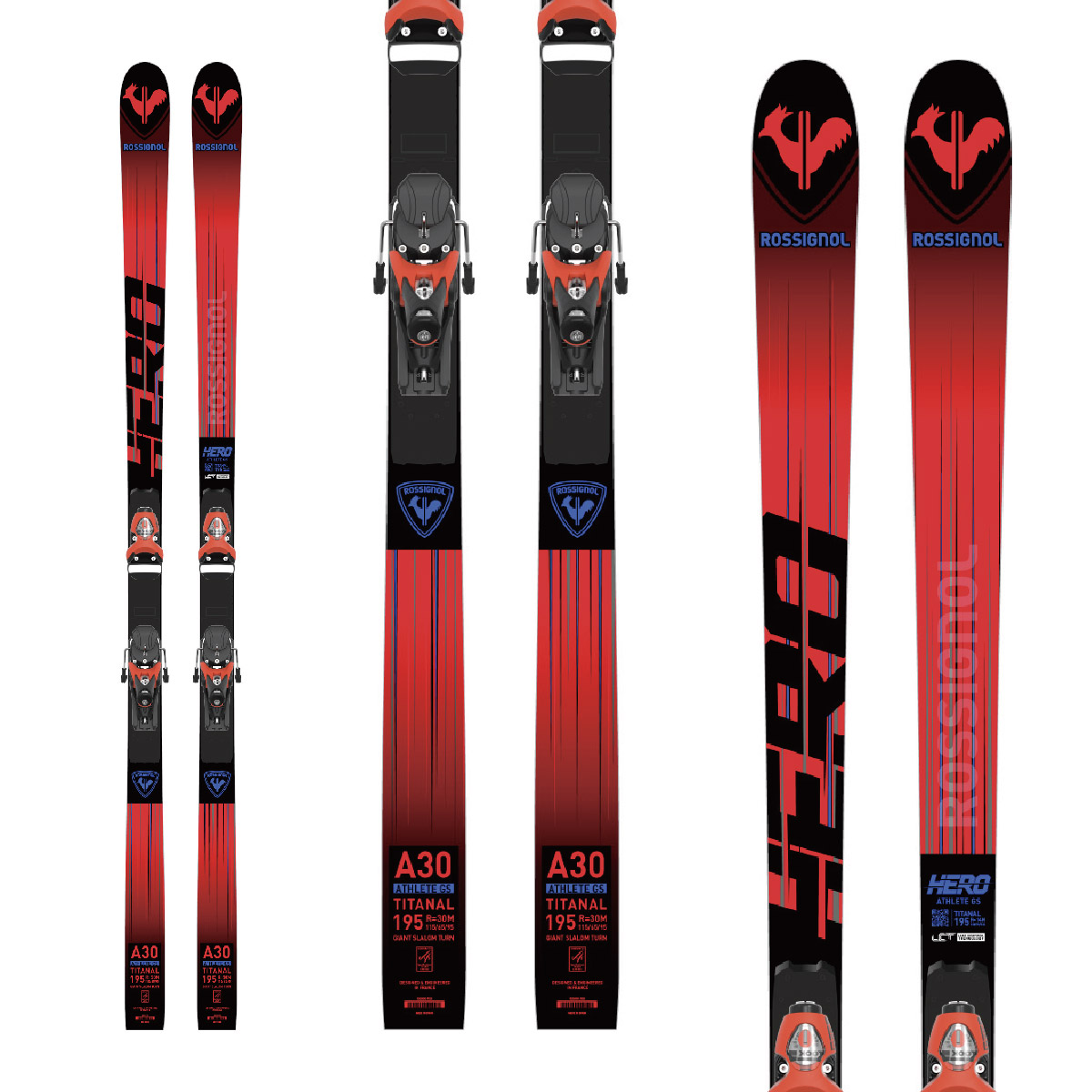 ROSSIGNOL〔滑雪板GS〕＜2024＞HERO ATHLETE FIS GS FACTORY 193 R22