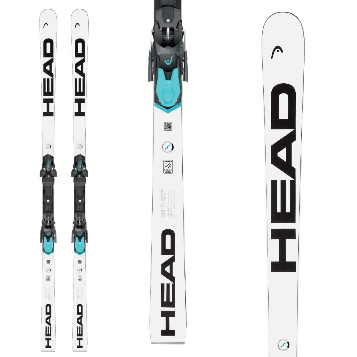 Head Head WCR e-GS Rebel FIS Race Ski - 2024