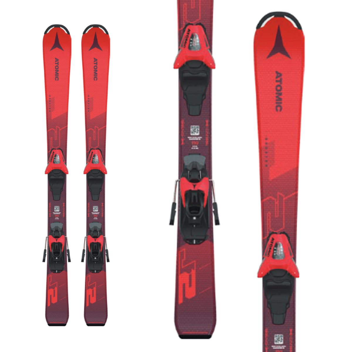k2 atomic skis red ATOMIC〔Kids Junior Skis〕＜2024＞REDSTER J2 70-90 + C 5 GW /  AA0030100070/AD5001288075 / - Ski Shop - Japanese Brand Ski Gear and  Skiwear Top Retailer